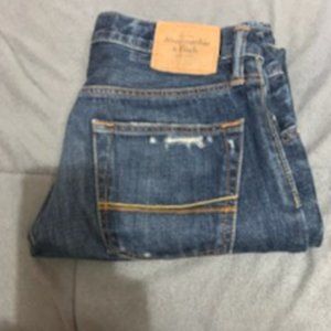 Abercrombie & Fitch Button Fly Slim Straight Jeans  30 x 32